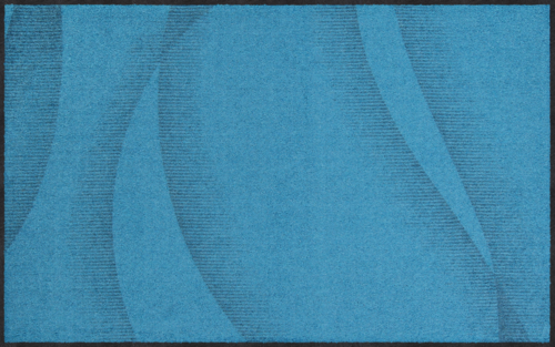 Alfombra aquamarina Salonloewe Dune 75 x 120 cm