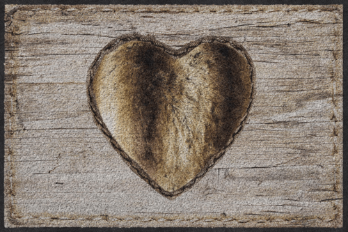 Salonloewe Chalet Heart Carpet 75 x 120 cm