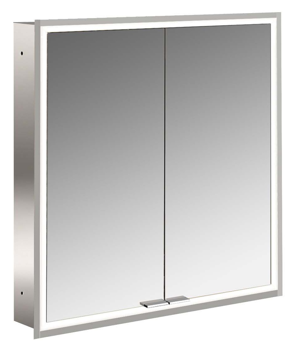 Frasco Centric LED-Spiegelschrank IP 20 Aluminium 60 cm Unterputz