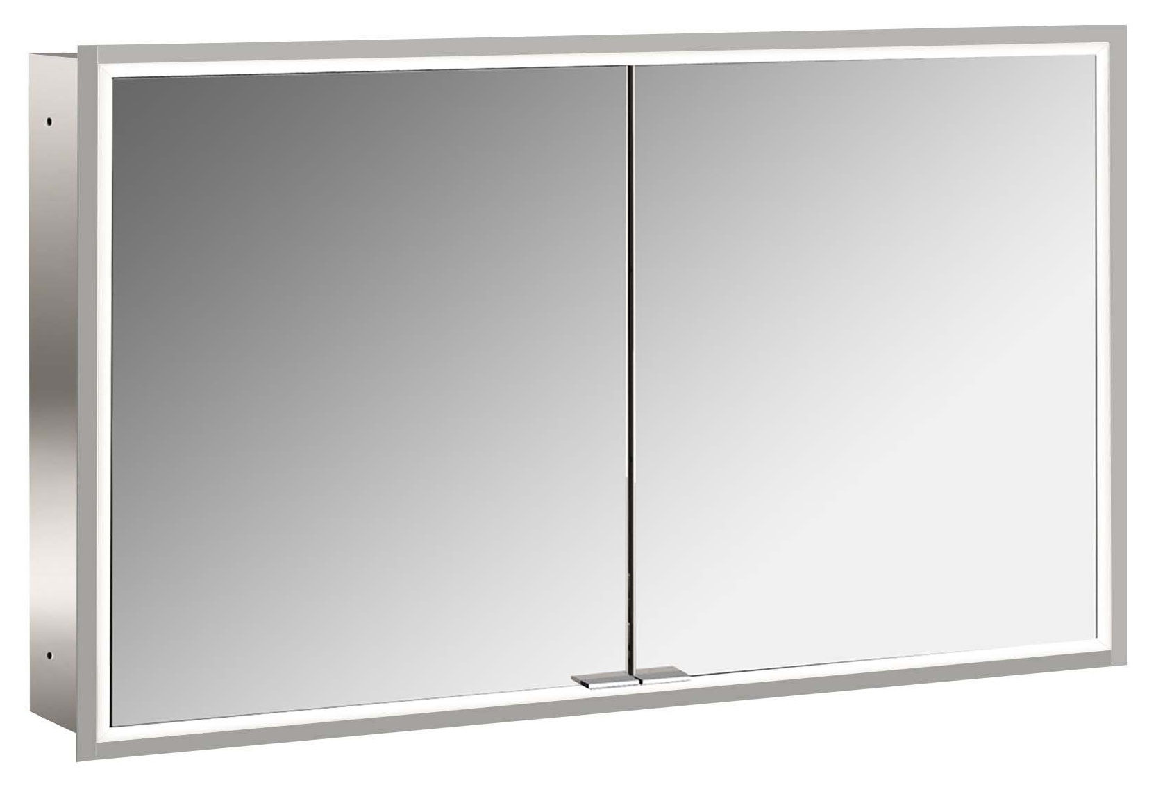 Frasco Centric LED-Spiegelschrank IP 20 Aluminium 120 cm Unterputz