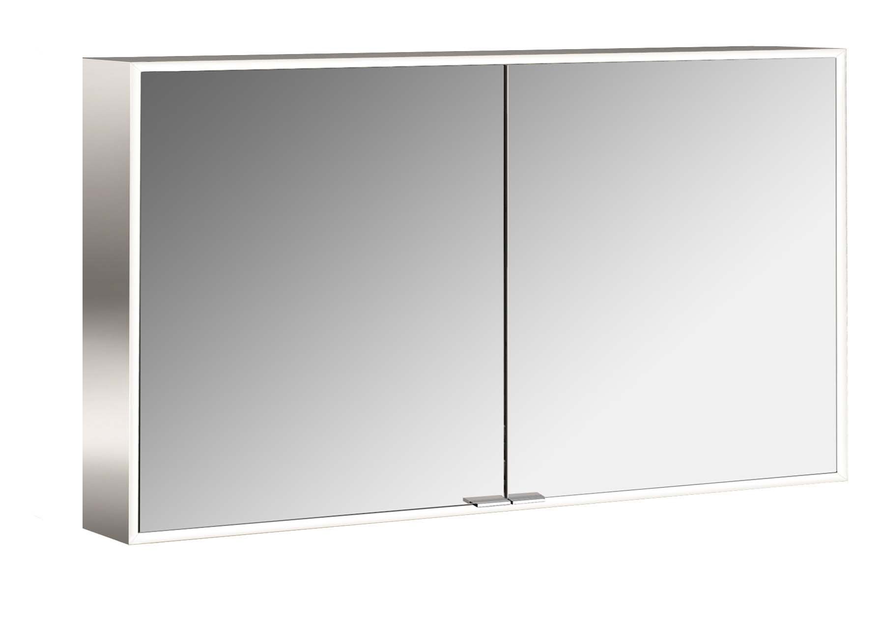 Frasco Centric LED-Spiegelschrank IP 20 Aluminium 120 cm Aufputz