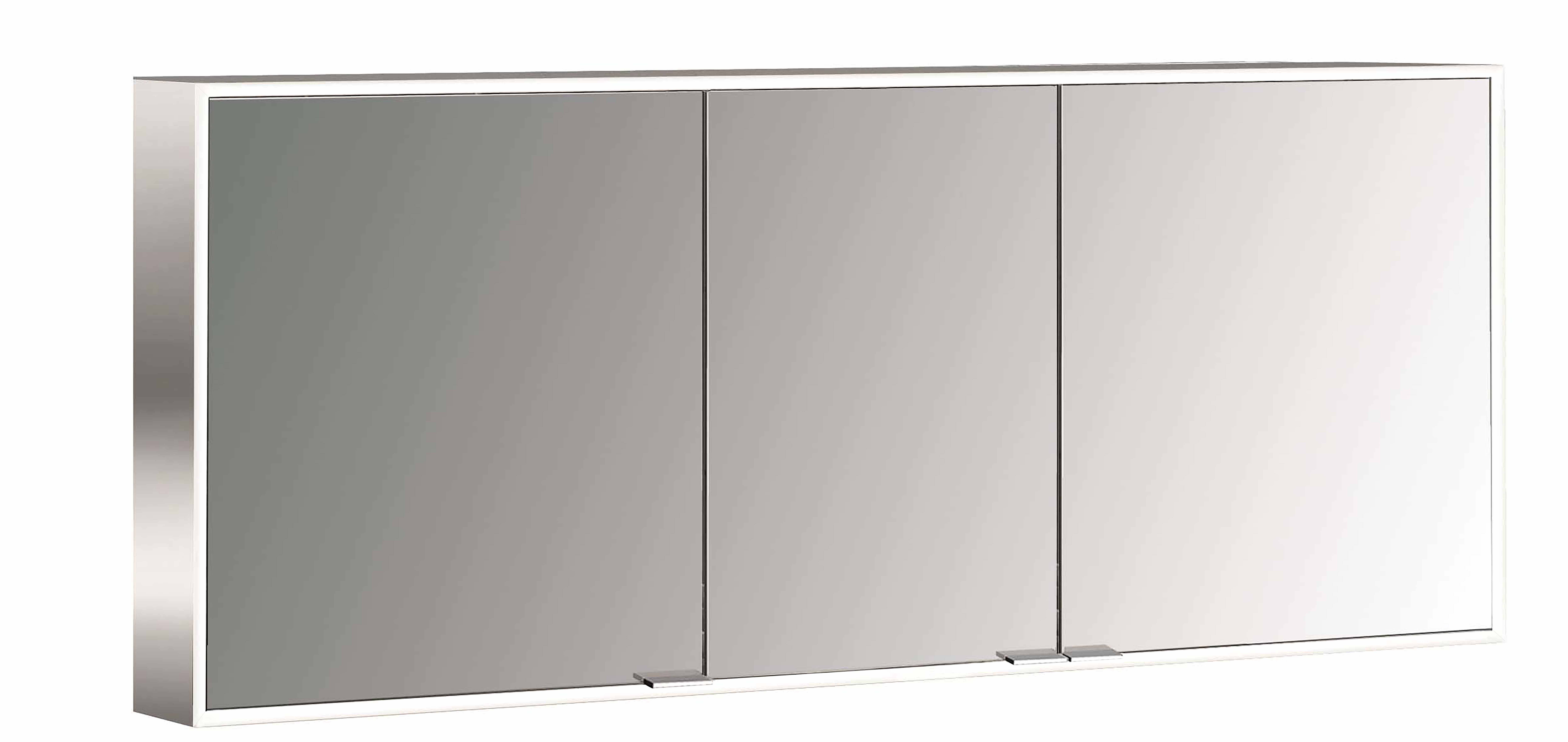 Frasco Centric LED-Spiegelschrank IP 20 Aluminium 140 cm Aufputz
