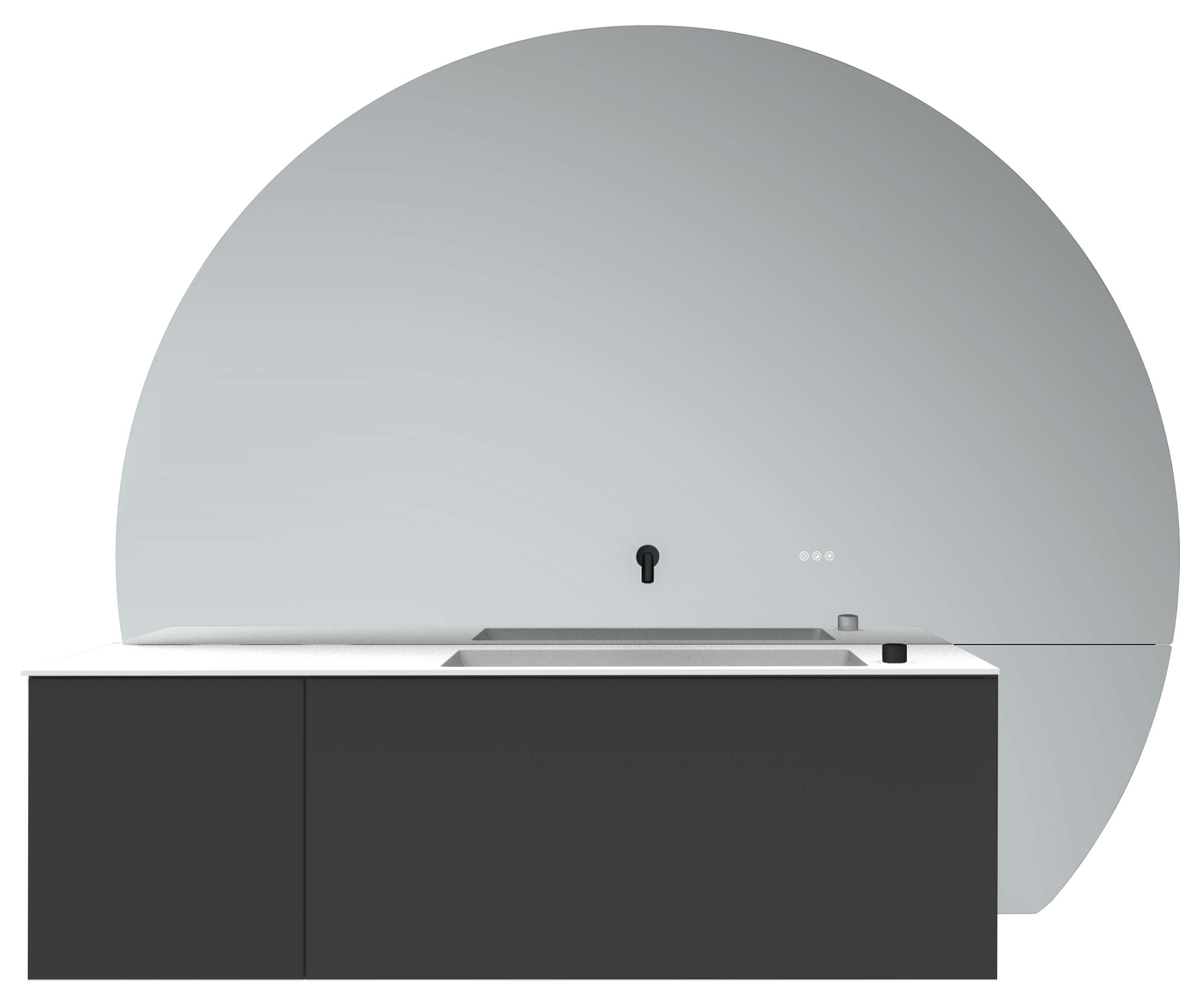 Frasco The Face Schwarz Schwarz 178 cm Ausführung rechts