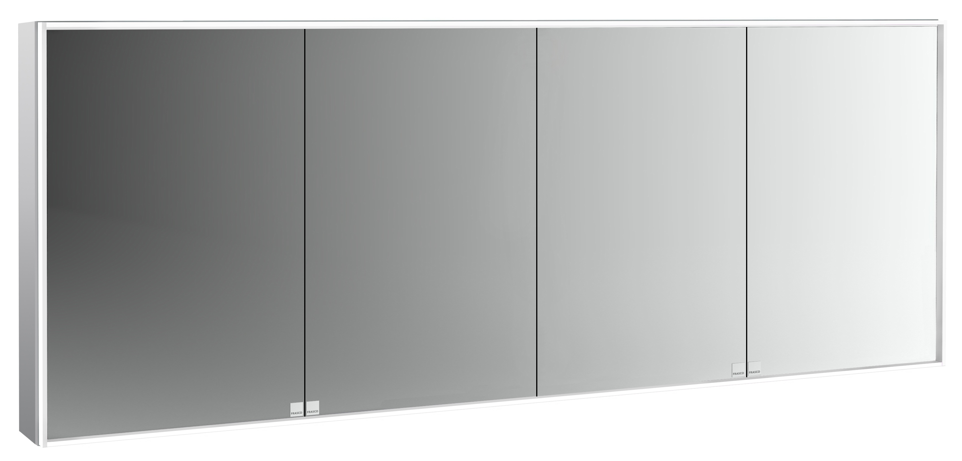 Frasco Centric Deep LED-Spiegelschrank IP 20 Aluminium 180 cm Aufputz