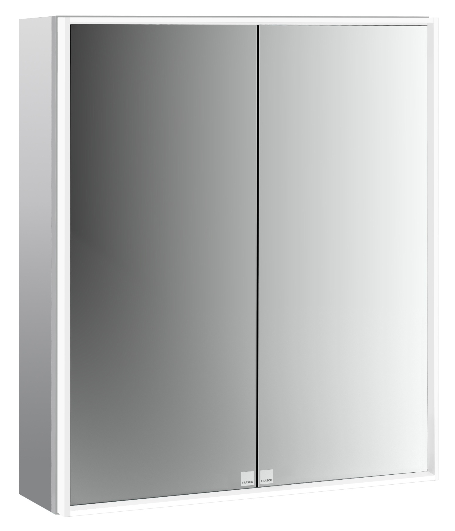 Frasco Centric Deep LED-Spiegelschrank IP 20 Aluminium 60 cm Aufputz