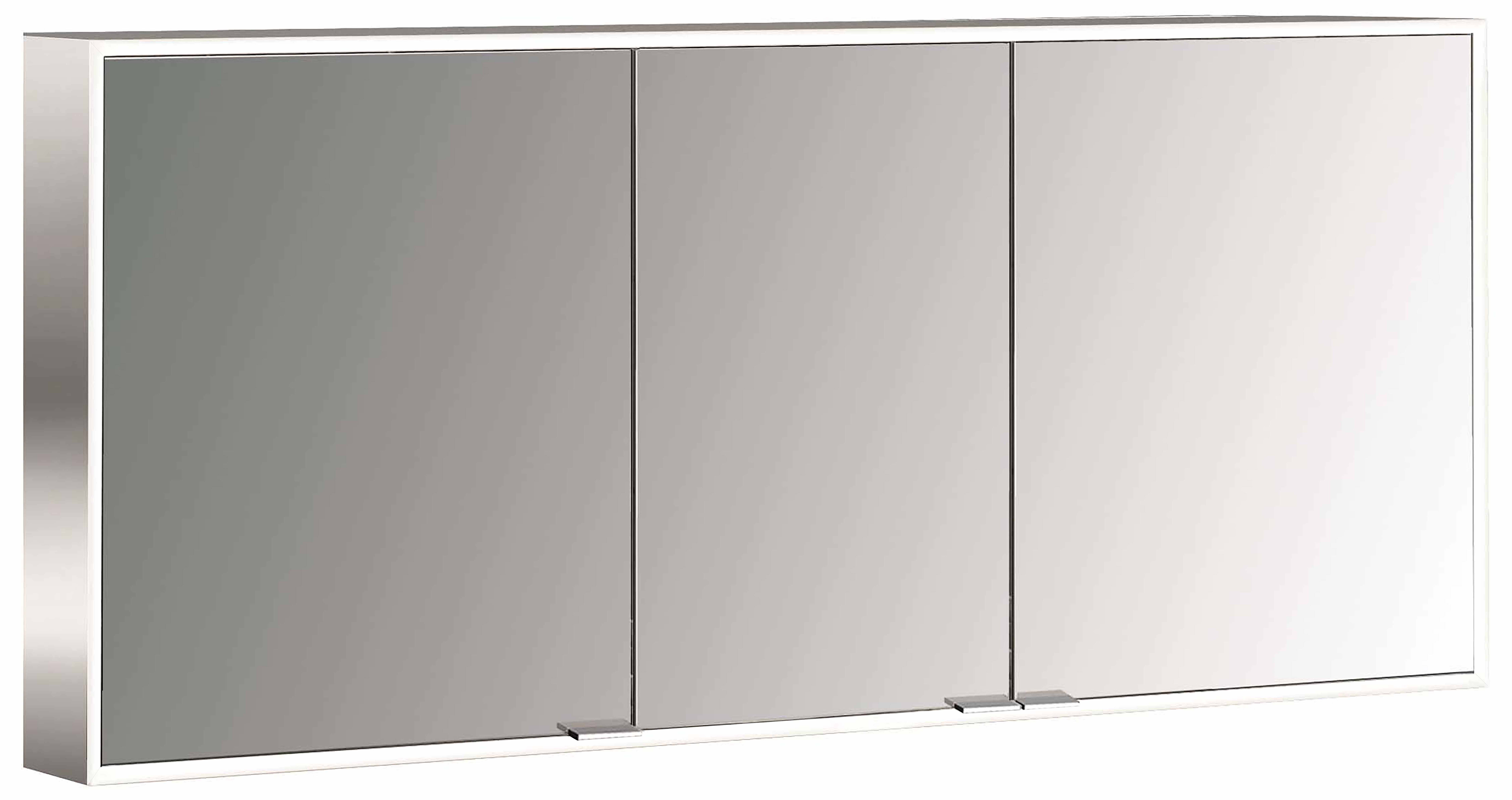 Frasco Centric LED-Spiegelschrank IP 20 Aluminium 130 cm Aufputz