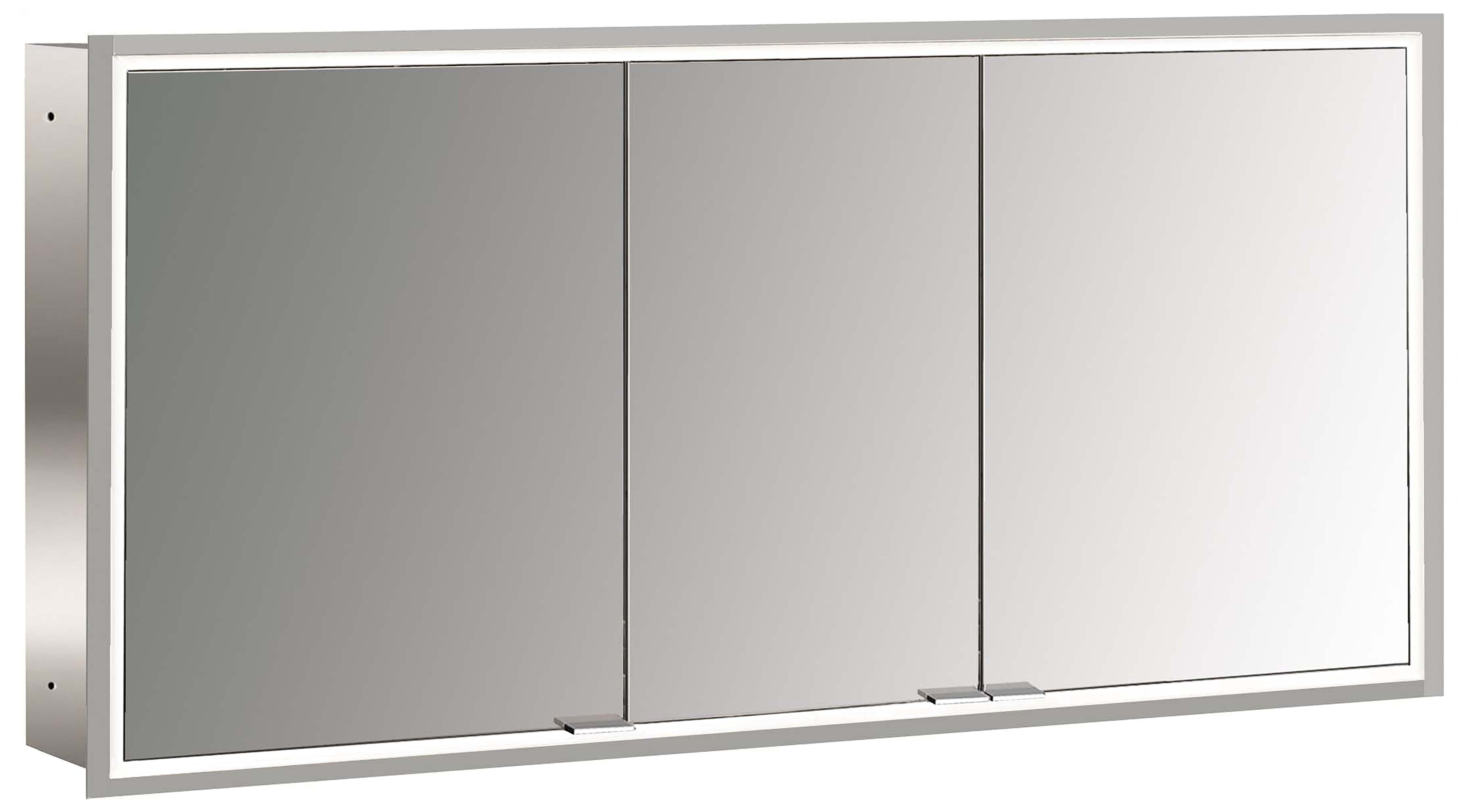 Frasco Centric LED-Spiegelschrank IP 20 Aluminium 150 cm Unterputz