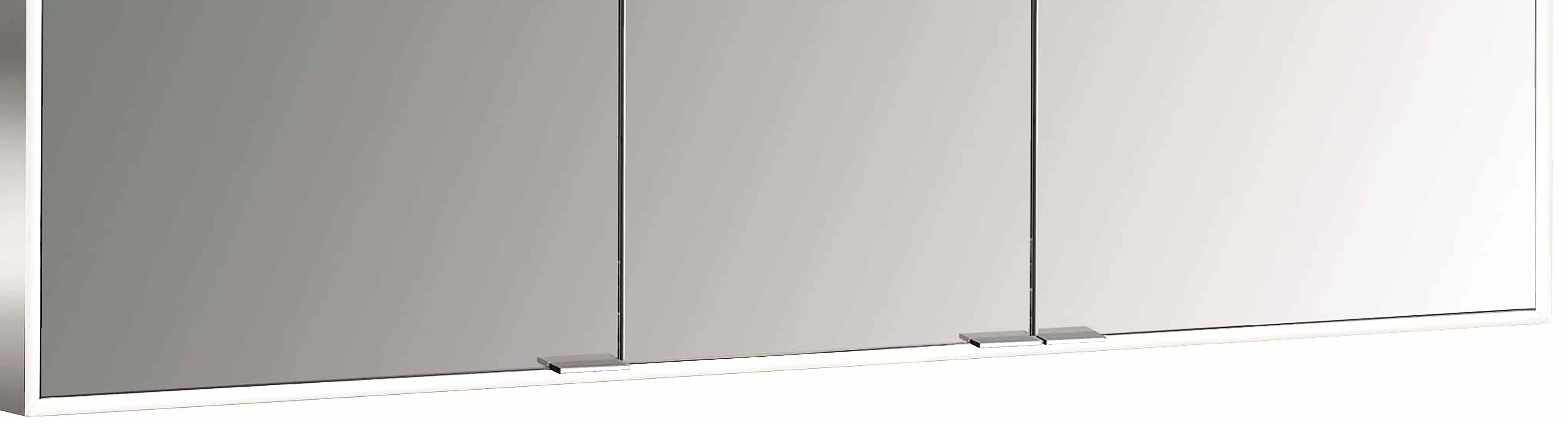 Frasco Centric LED-Spiegelschrank IP 20 Aluminium 150 cm Aufputz