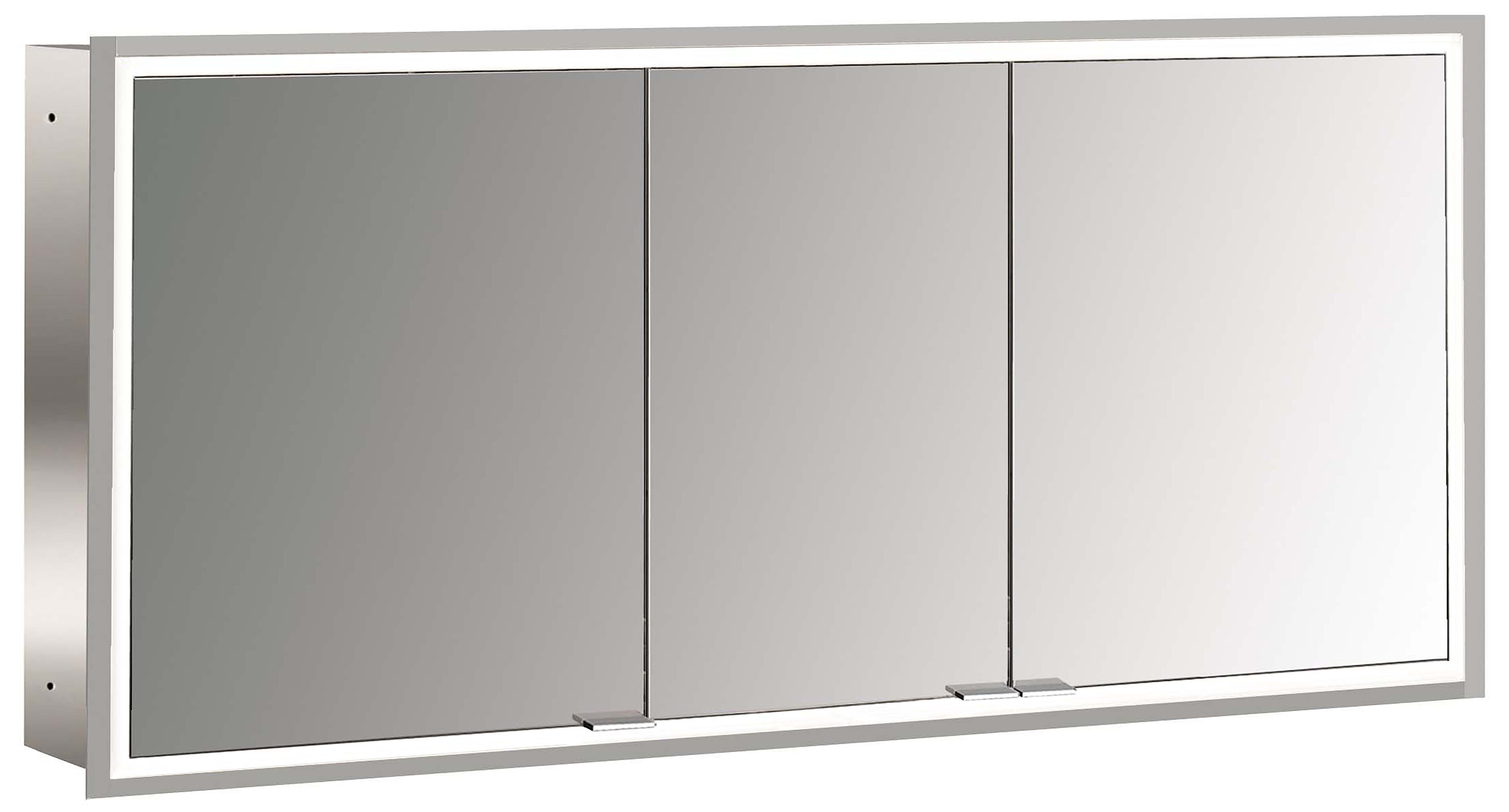 Frasco Centric LED-Spiegelschrank IP 20 Aluminium 130 cm Unterputz