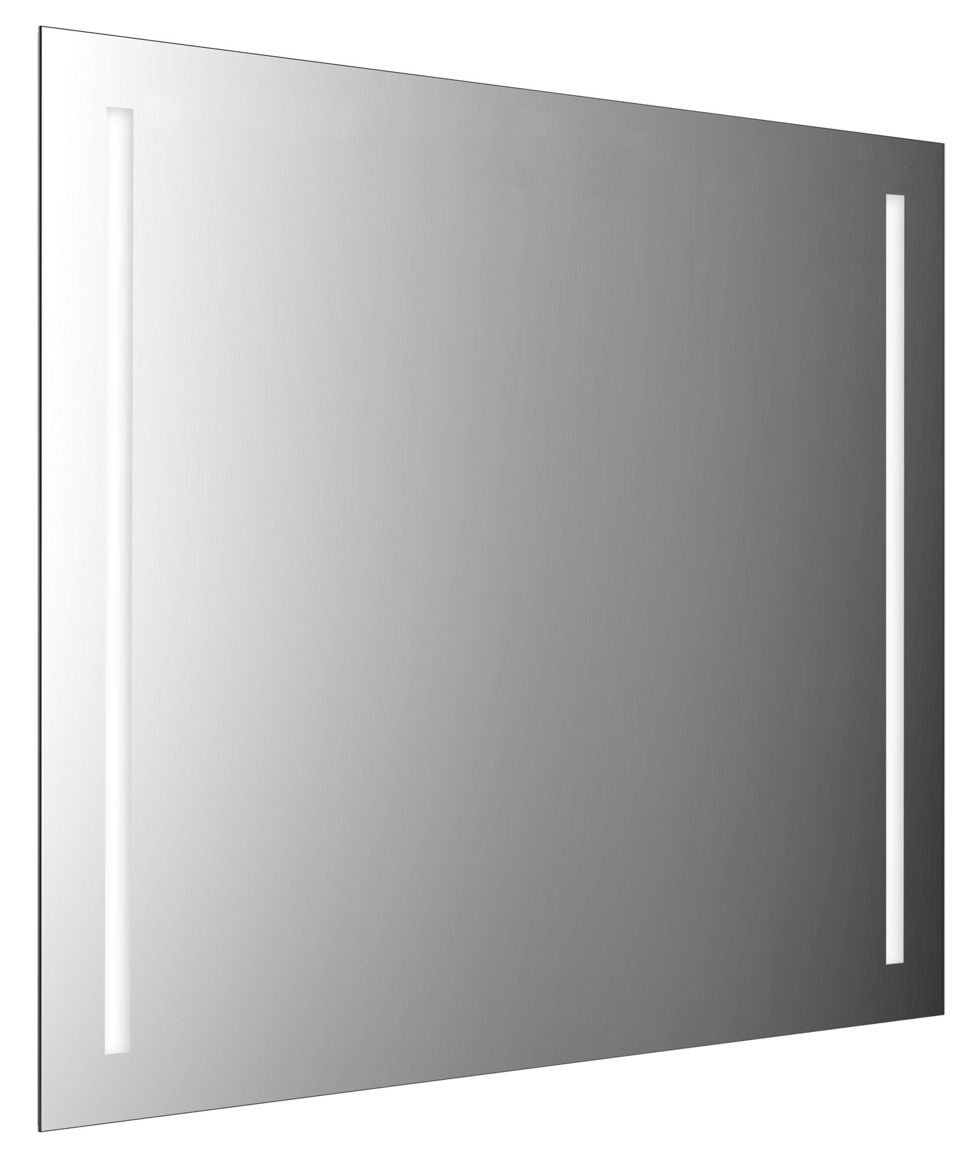 Frasco Tiber Pro LED-Lichtspiegel mit zwei seitlichen Lichtstreifen 85 cm Mit Raumschaltung