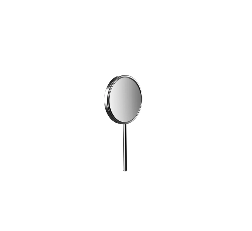 Frasco Sential Handspiegel, 3-fach, rund Chrom 15 cm