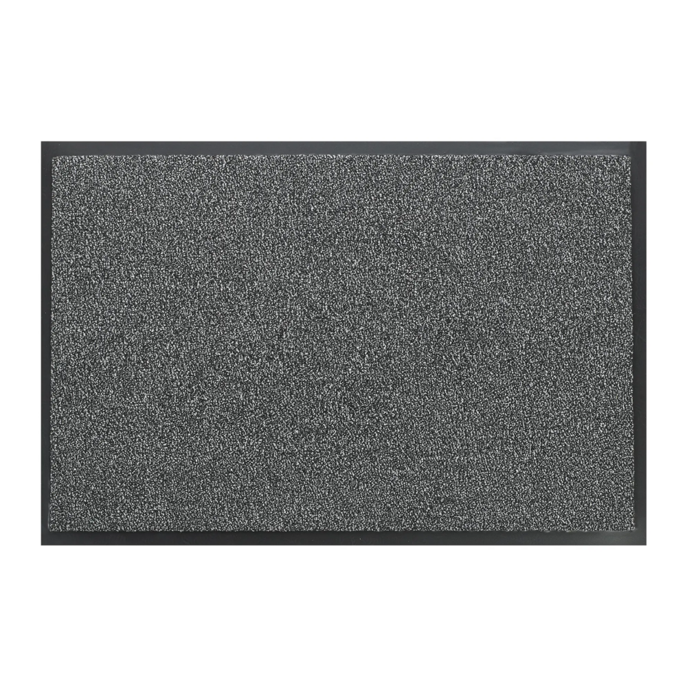 Basic Fußmatte mit Standard Schmutz- und Feuchtigkeitsaufnahme für Innen & Außen (überdacht) Anthrazit 40 x 60 cm 1 Basic Fußmatte mit Standard Schmutz- und Feuchtigkeitsaufnahme für Innen & Außen (überdacht) Anthrazit 40 x 60 cm