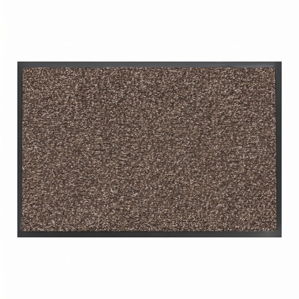 Basic doormat with standard dirt and moisture absorption for indoor & outdoor (covered) - Brown - 90 x 150 cm 1 Basic doormat with standard dirt and moisture absorption for indoor & outdoor (covered) - Brown - 90 x 150 cm