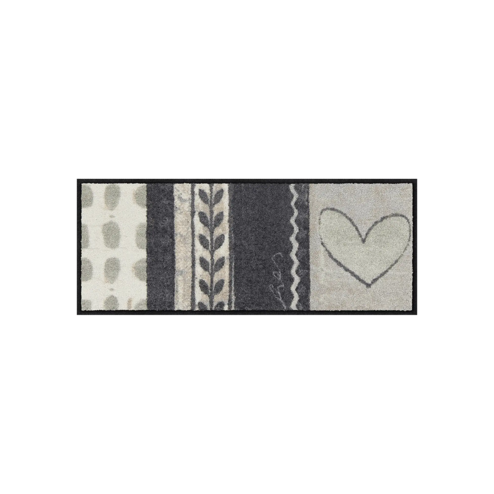 Salonloewe Simply Welcome grey Mini mat 30 x 75 cm 1 Salonloewe Simply Welcome grey Mini mat 30 x 75 cm