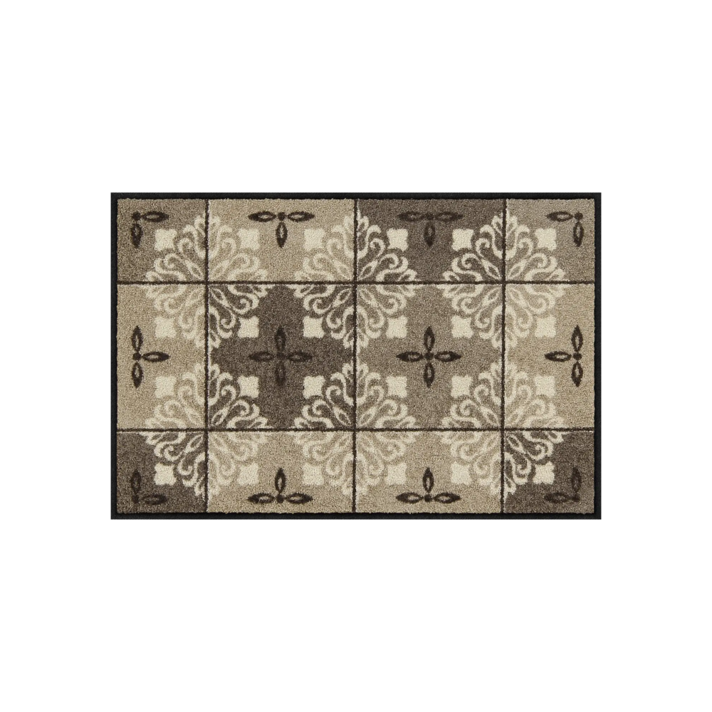 Salonloewe Ornamontana taupe Felpudos entrada 50 x 75 cm 1 Salonloewe Ornamontana taupe Felpudos entrada 50 x 75 cm