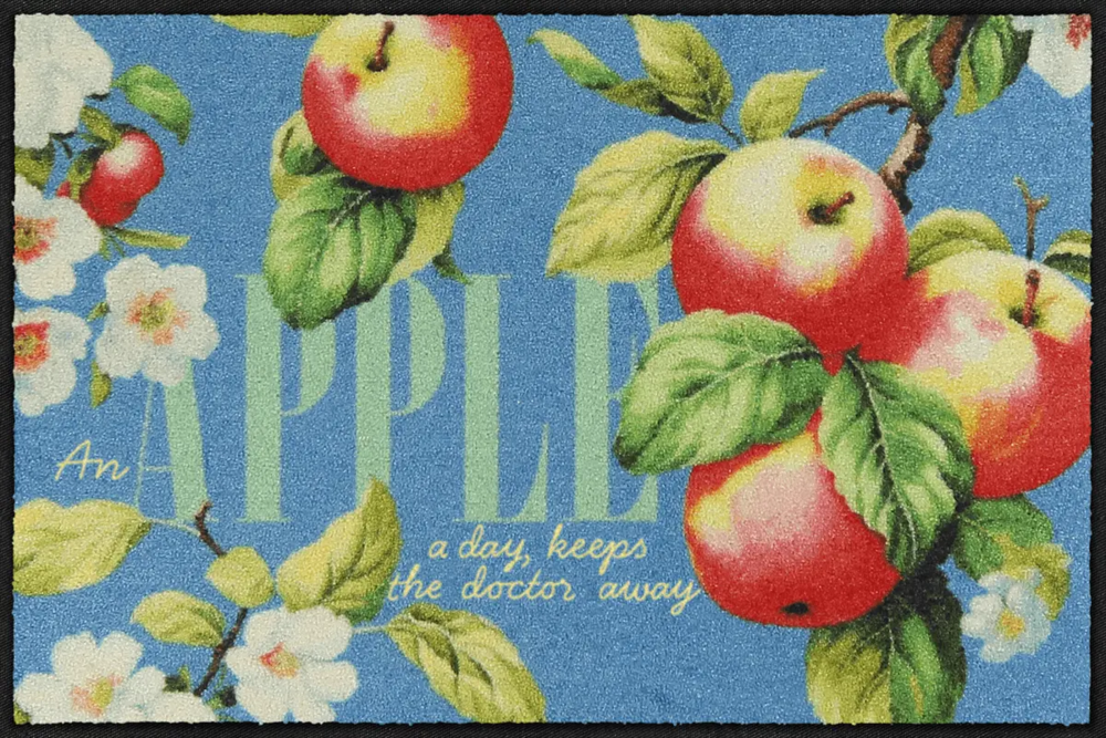 Salonloewe Happy Apple Entrance mat 50 x 75 cm 1 Salonloewe Happy Apple Entrance mat 50 x 75 cm