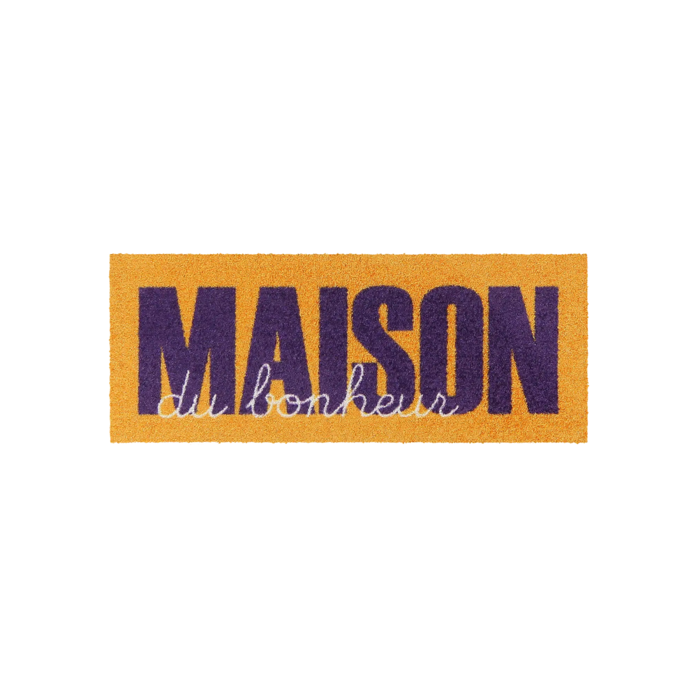 Salonloewe Maison Type orange-violet Eingangsmatte, Minimatte 30 x 75 cm 1 Salonloewe Maison Type orange-violet Eingangsmatte, Minimatte 30 x 75 cm