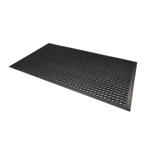 Gummi Schmutzfangmatte - Rutschfest - Vollgummi - Außenbereich - 10 Schwarz 760x920 90 x 150 cm 10 mm 8 IM0024076