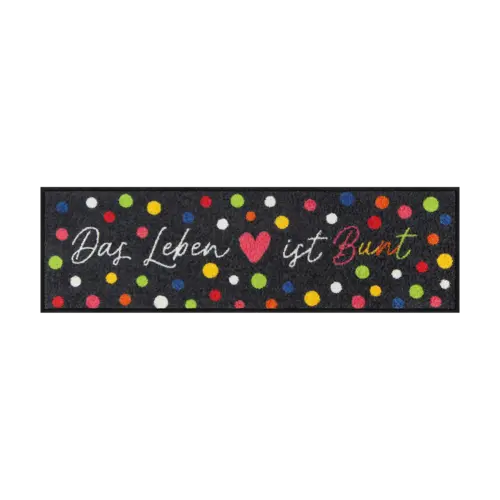 Salonloewe Buntes Leben Eingangsmatte 30 x 100 cm