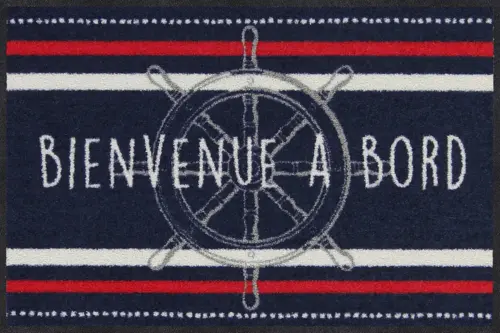 Salonloewe Bienvenue la Barre maritime Zerbino da ingresso 50 x 75 cm